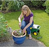 Draper 60852 Gardeners Tool Cart & Seat with Removable Tray, Green view 4