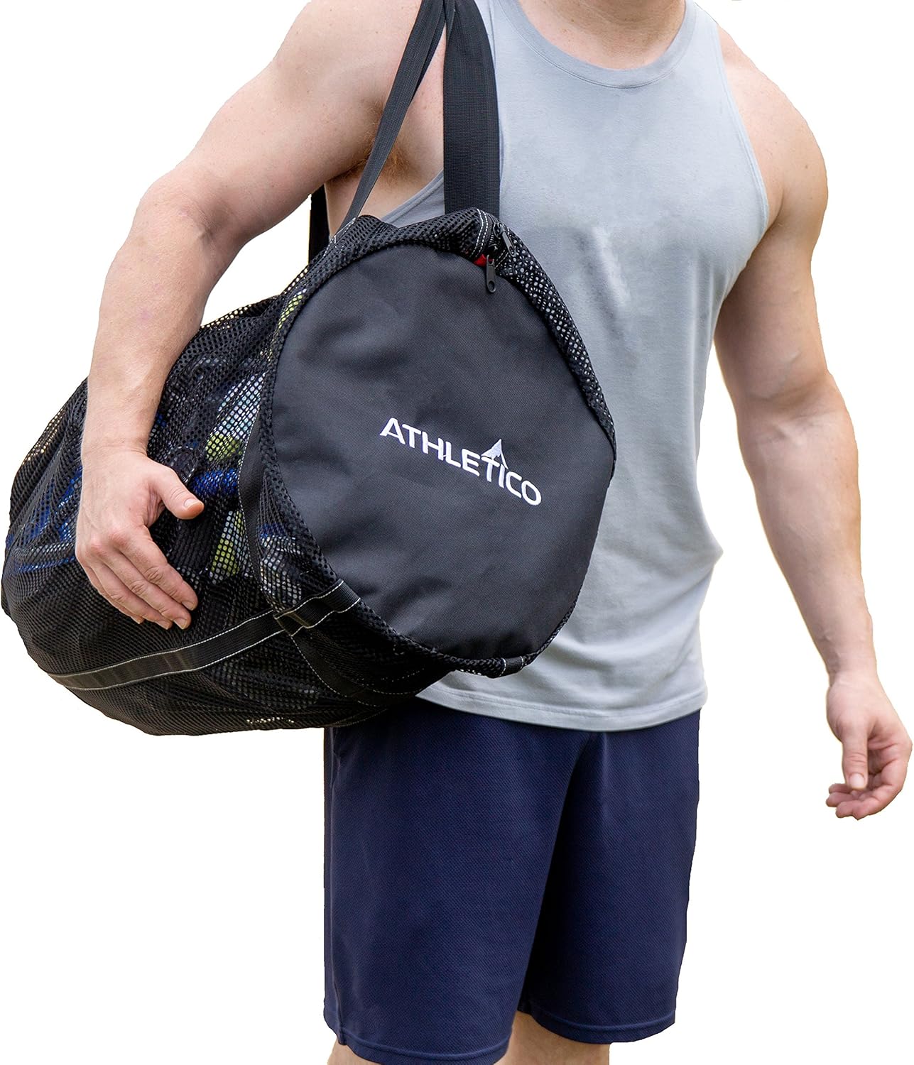 Athletico Mesh Dive Duffel Bag for Scuba or Snorkeling - XL Mesh Travel Duffle for Scuba Diving and Snorkeling Gear & Equipment - Dry Bag Holds Mask, Fins, Snorkel, and More : Sports & Outdoors