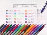 Pilot FriXion Ball Erasable Pen 0.7mm 6 Blue Refillable Note Pens view 6