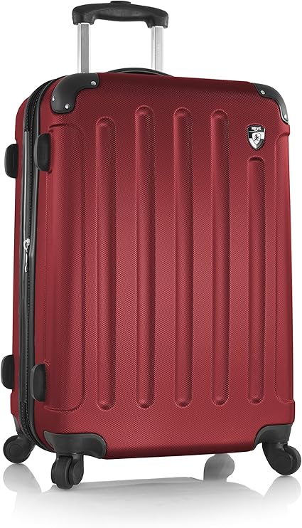 heys red luggage