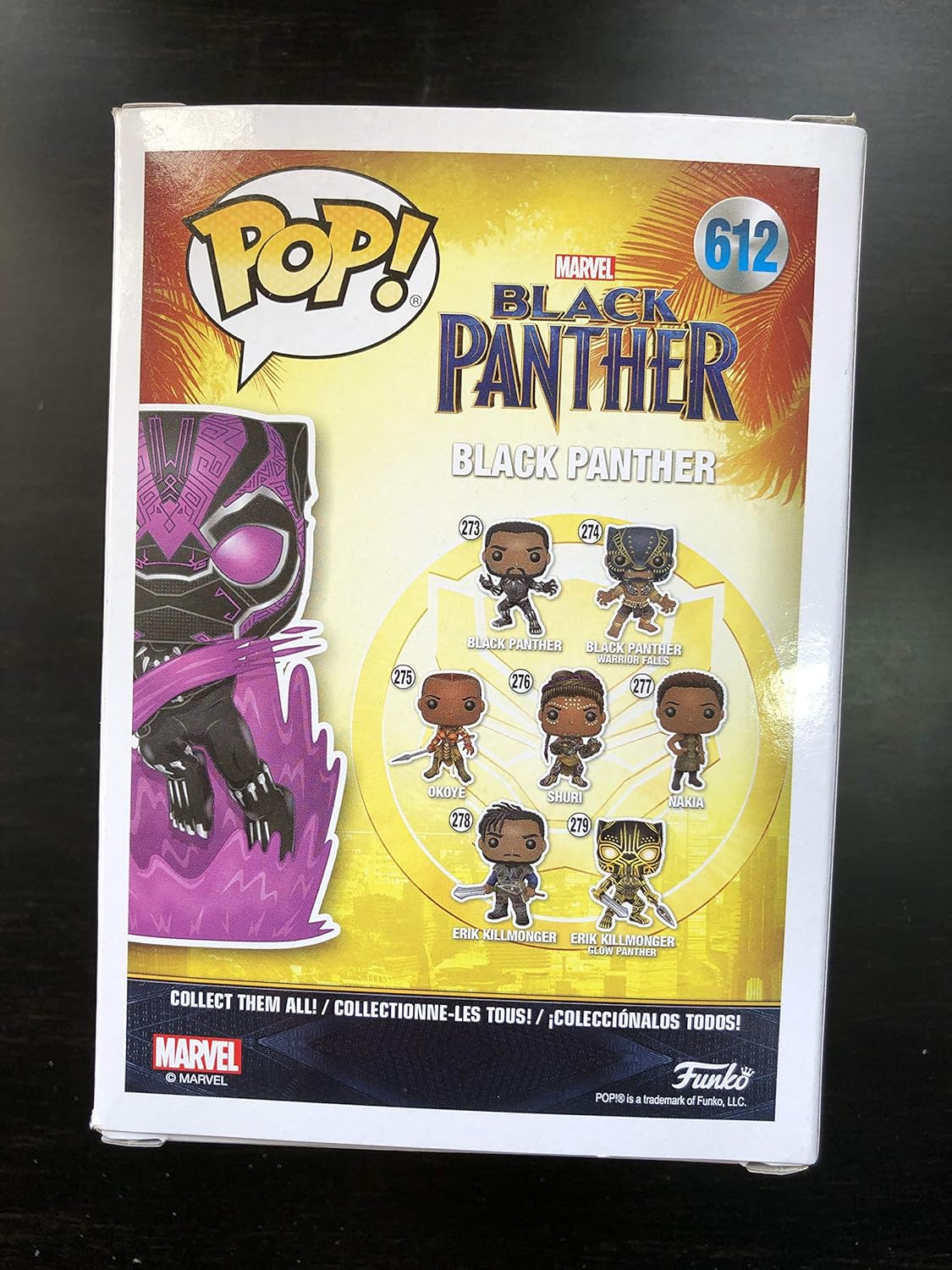 black panther 612 funko