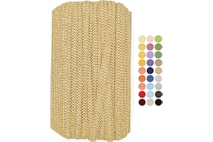 JACOB BICERRI Braided Gimp Braid Trim - 10 Yards - 31+ Colors - Upholstery lace Braided Gimp Cord Trim Scroll Braid Trim Turkish Trim for Costumes Home Decor Upholstery Craft Sewing DIY GT27930