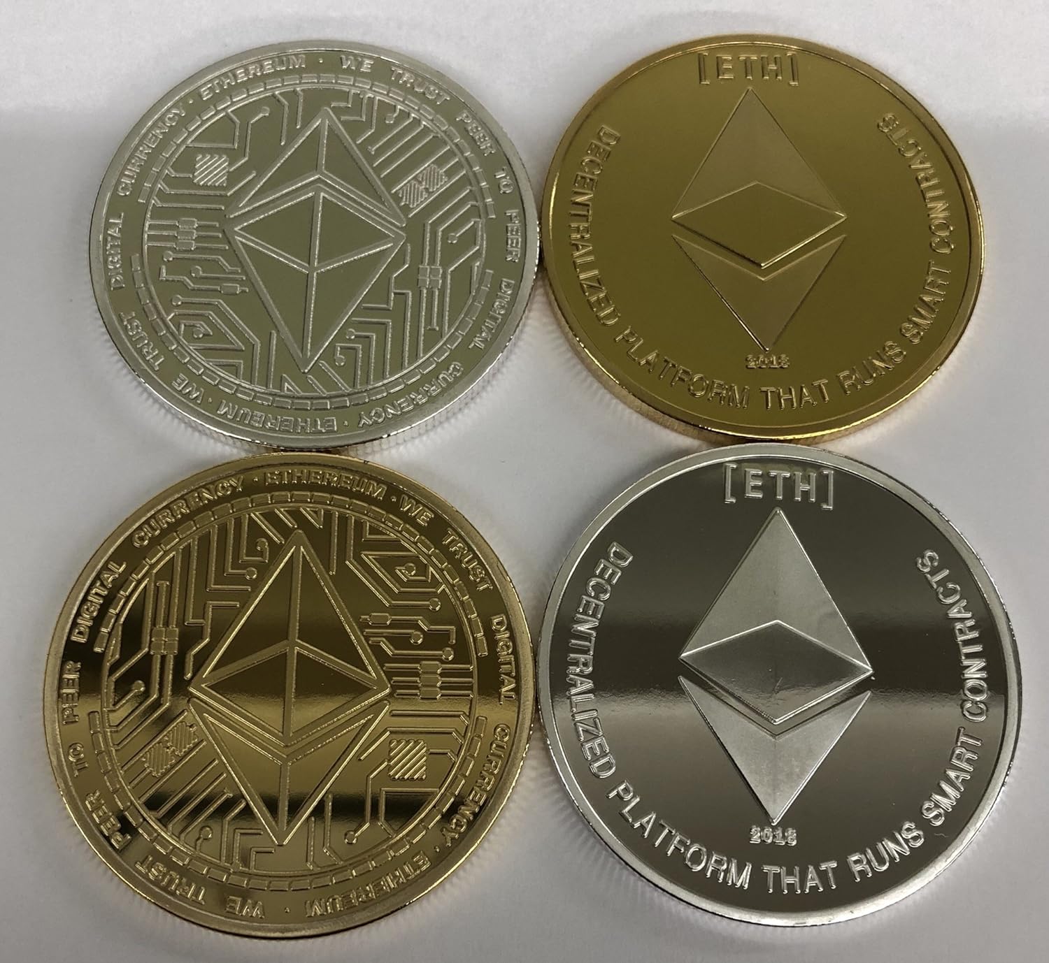 Ethereum Two-pack Gold & Silver versions