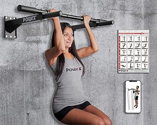 POWRX Klimmzugstange für Wandmontage