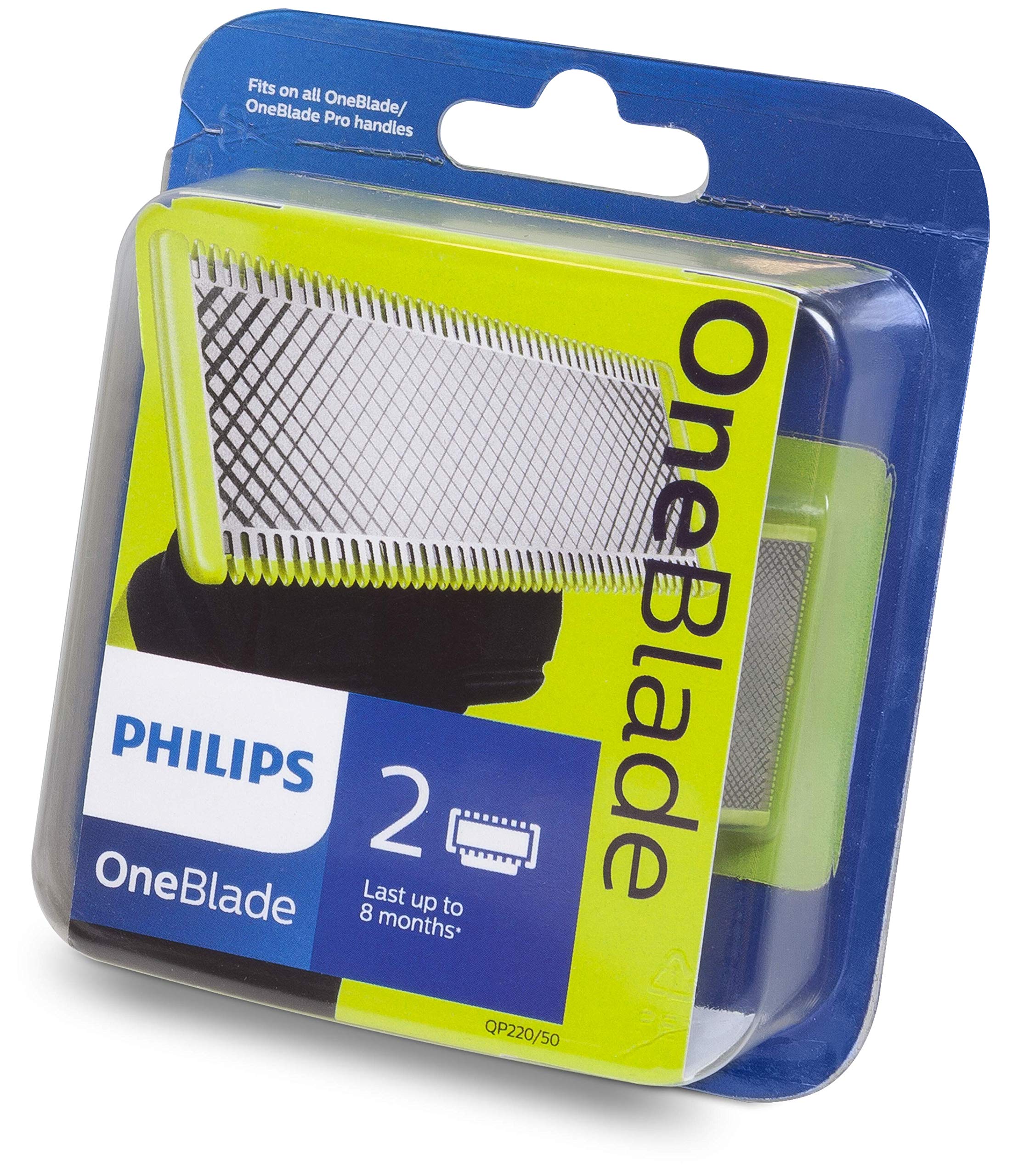 Philips OneBlade Replacement Blade Pack of 2 QP220/50 Buy Online