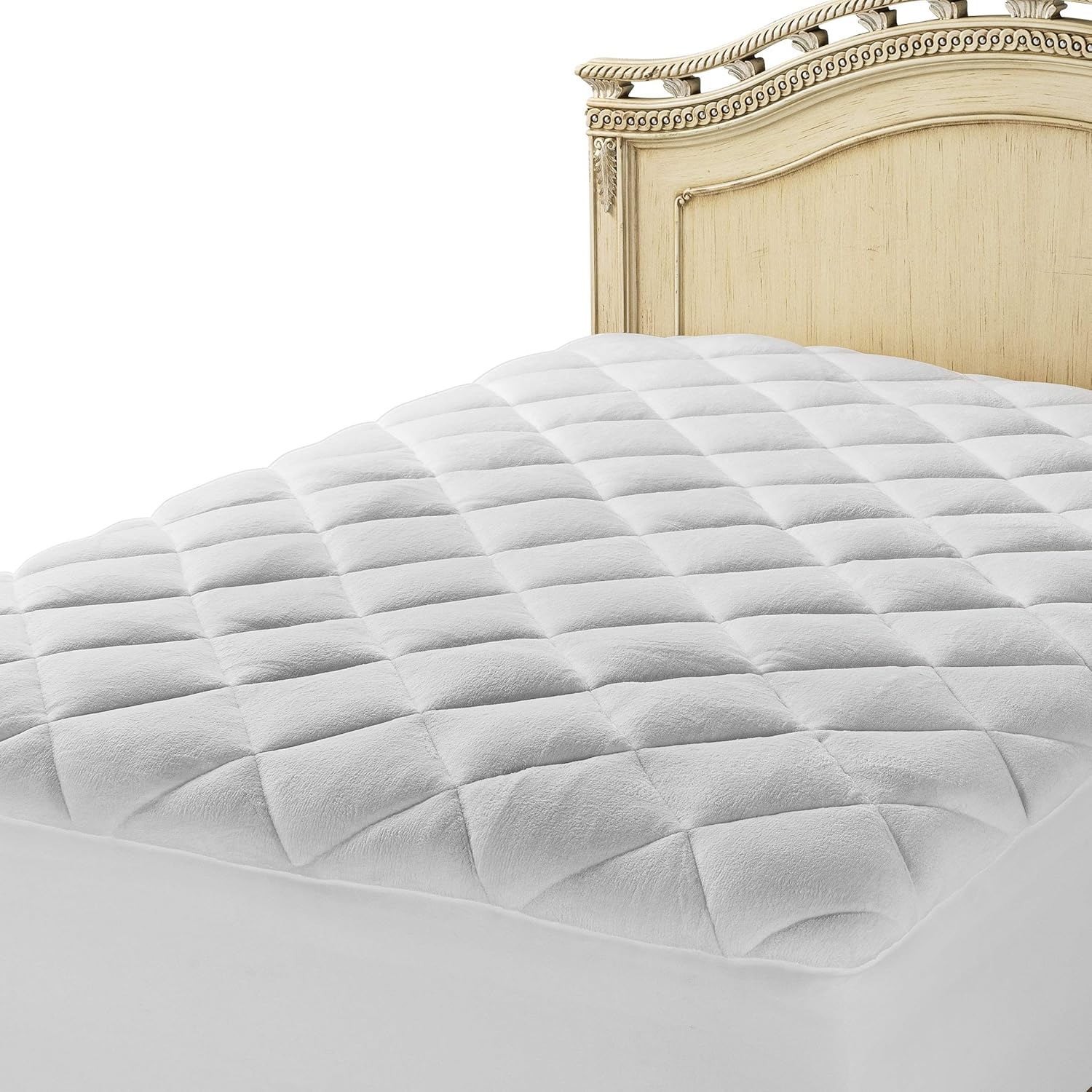 Mastertex Cal King Mattress PadTopper Fitted & Quilted