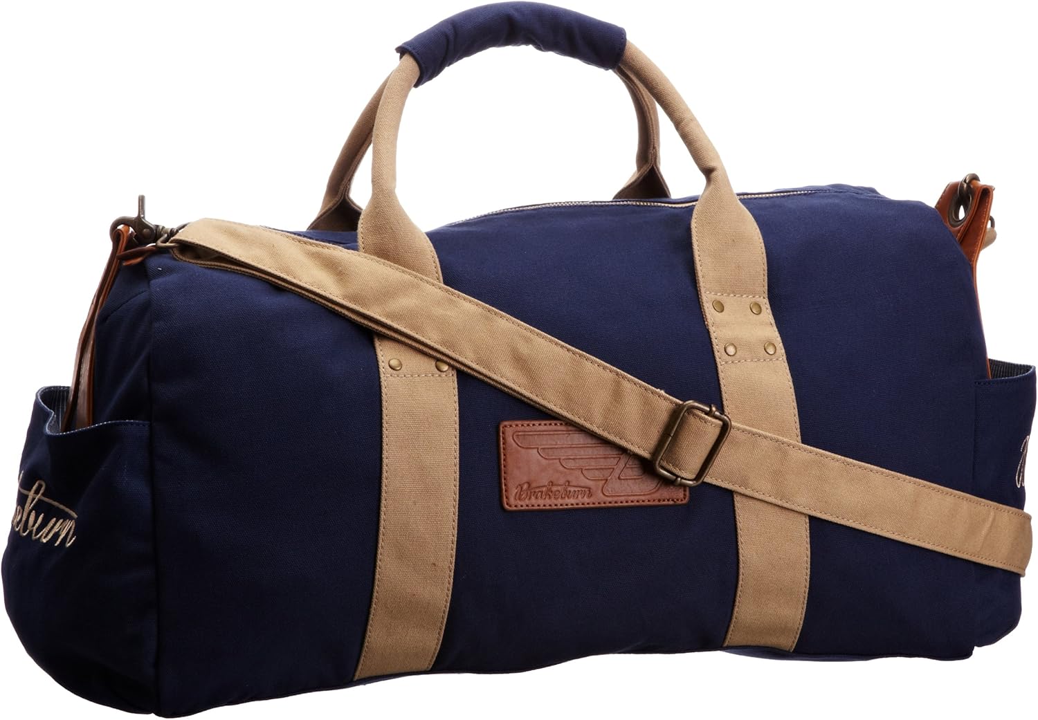 Brakeburn Mens Barrow Holdall M Bag Organiser Blue BBMBAG00115S13B Amazon.co.uk Shoes & Bags
