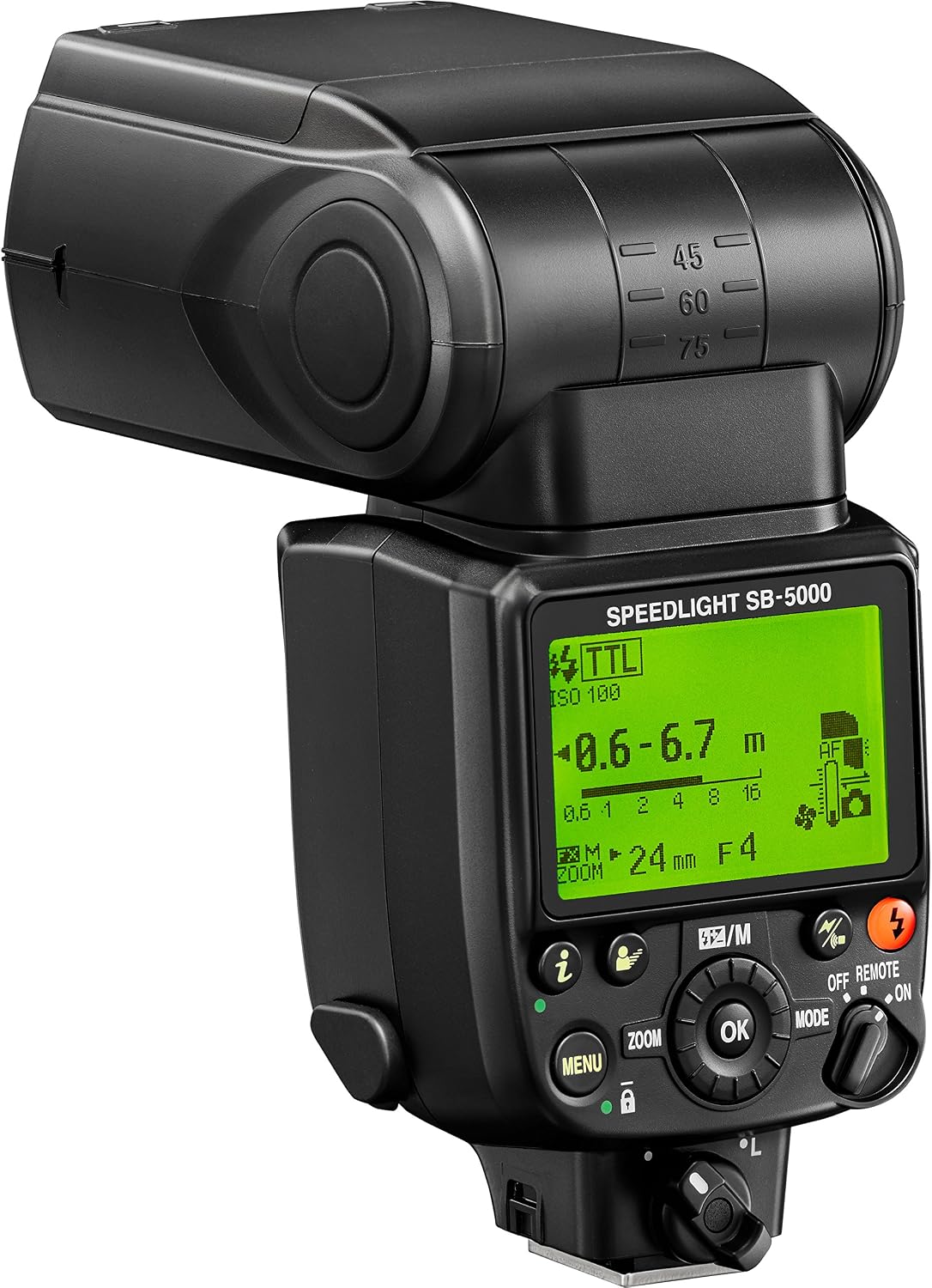 Nikon SB-5000 Speedlight Flash for Camera FSA04301, Black - Image 5