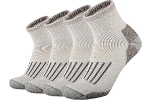 ONKE Merino Wool Low Cut Quarter Socks for Men Outdoor Trail Running Hiking Hiker All Season with Moisture Wicking Control