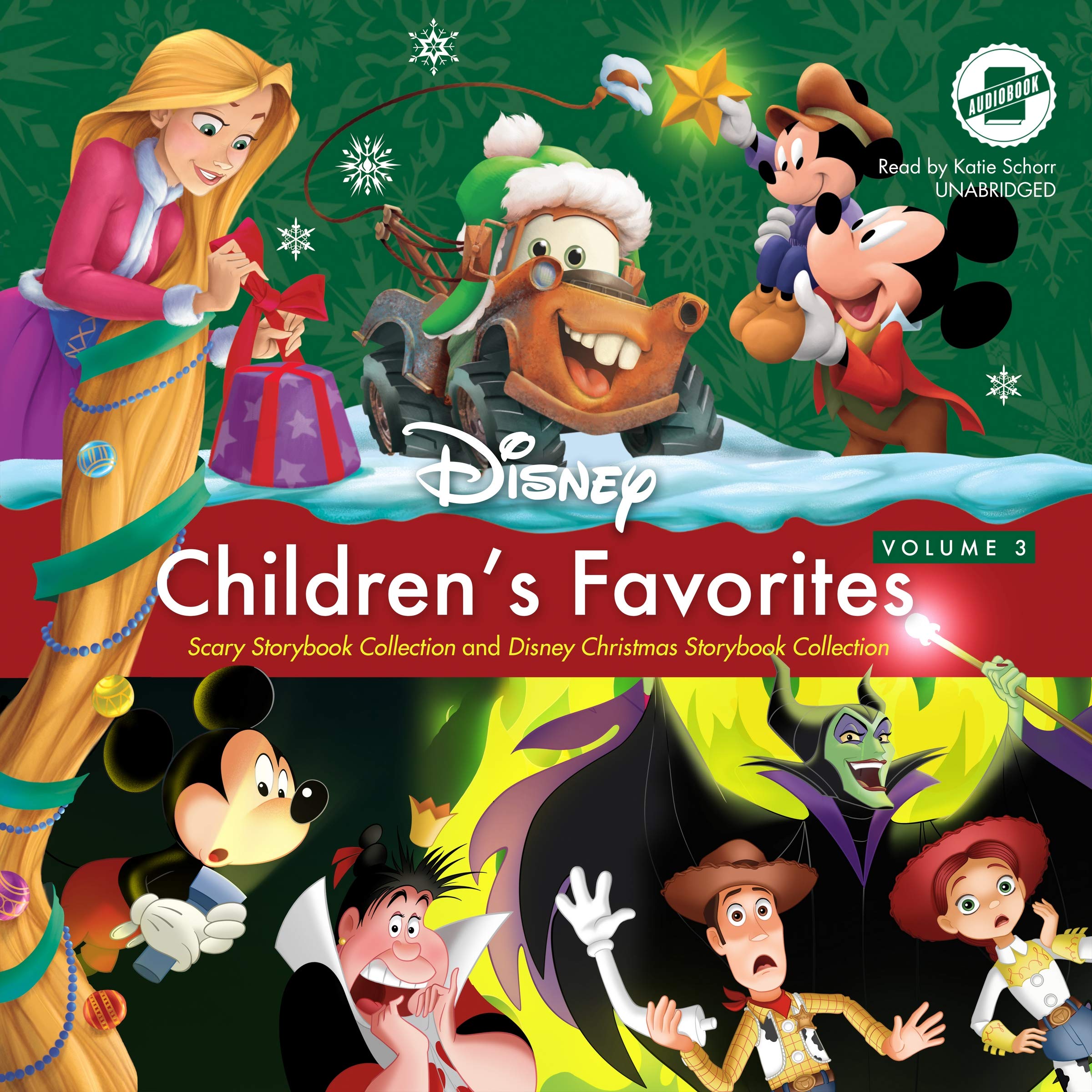 Children S Favorites Vol 3 Scary Storybook Collection And Disney Christmas Storybook Collection Disney Press Amazon Com Books