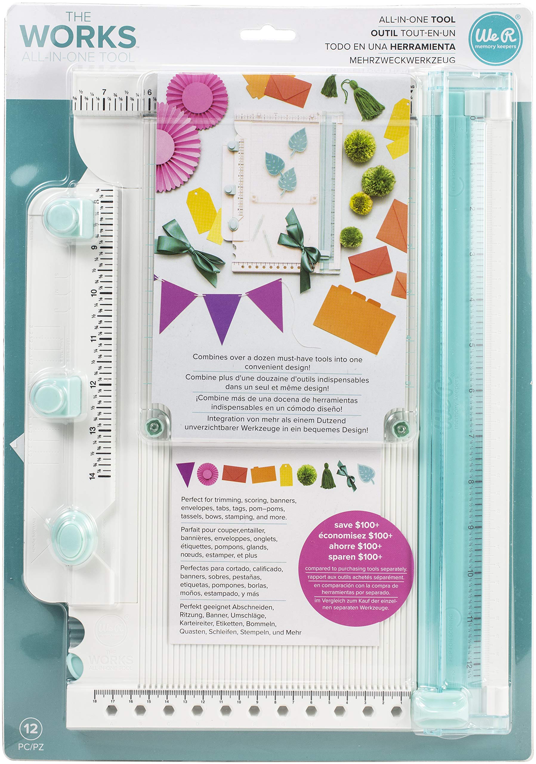Photo 1 of We R Memory Keepers The Works All-in-One Tool-12 Pieces