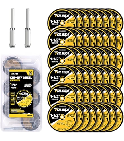 Snapklik.co : Kuenuilr 60pcs Rotary Tool Cut Off Wheels 1-1/4 - View #10