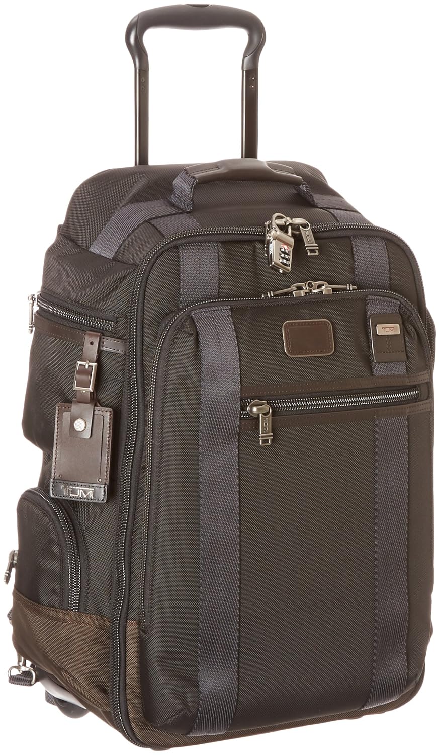 Tumi Alpha Bravo Peterson Wheeled Backpack, Hickory (Black) 222473