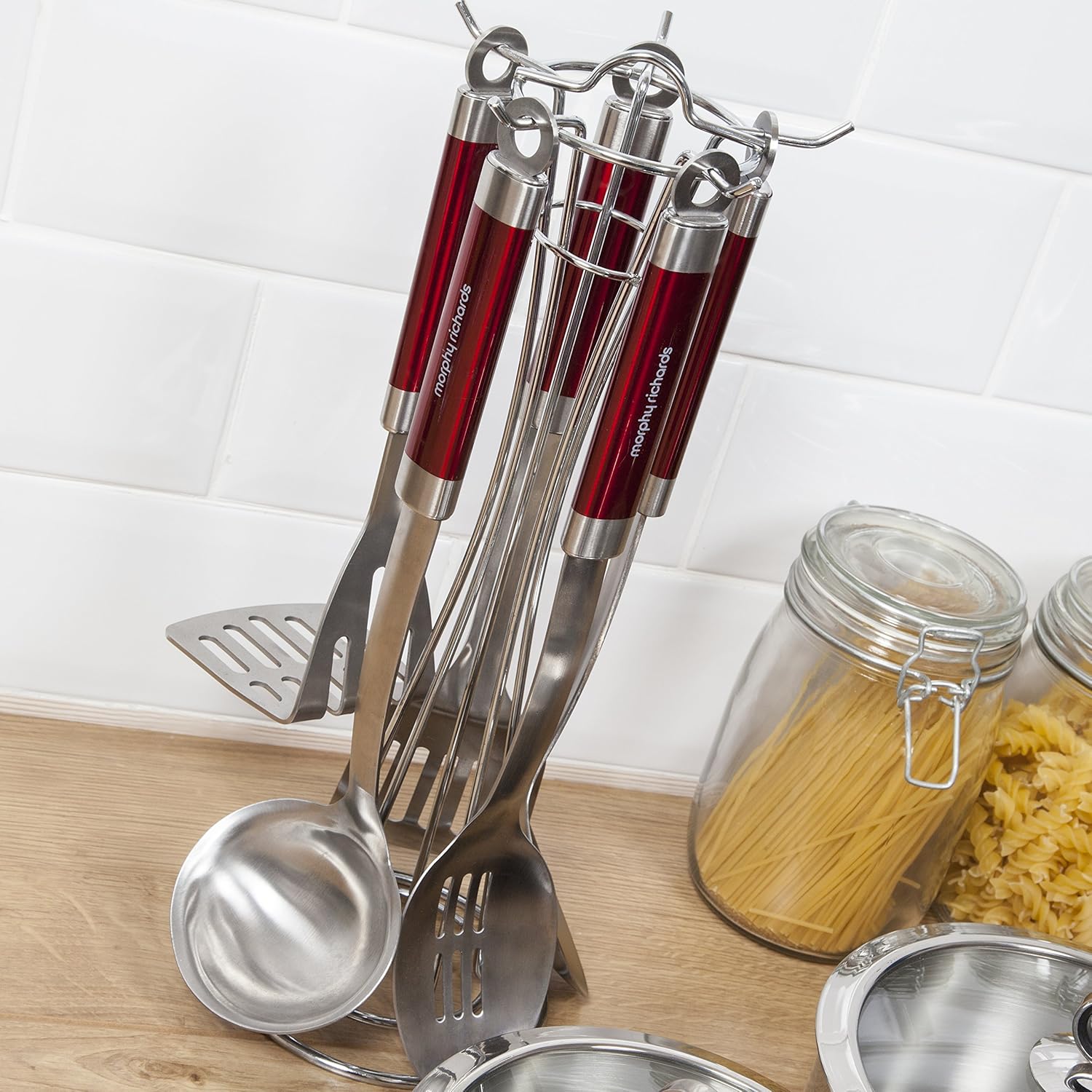Morphy Richards Accents 5 Piece Tool Set Red Amazoncouk Morphy Richards Accents 5 Piece Tool Set Red Amazoncouk
