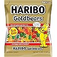 HARIBO Gummi Candy, Original Goldbears Gummy Bears, 3 Pound Party Size Bag (Pack of 4) Delicious Soft & Chewy Sweet Snacks, Assorted Fruity Flavors