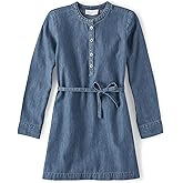 The Children's Place Big Girls' Long Sleeve Casual Dress