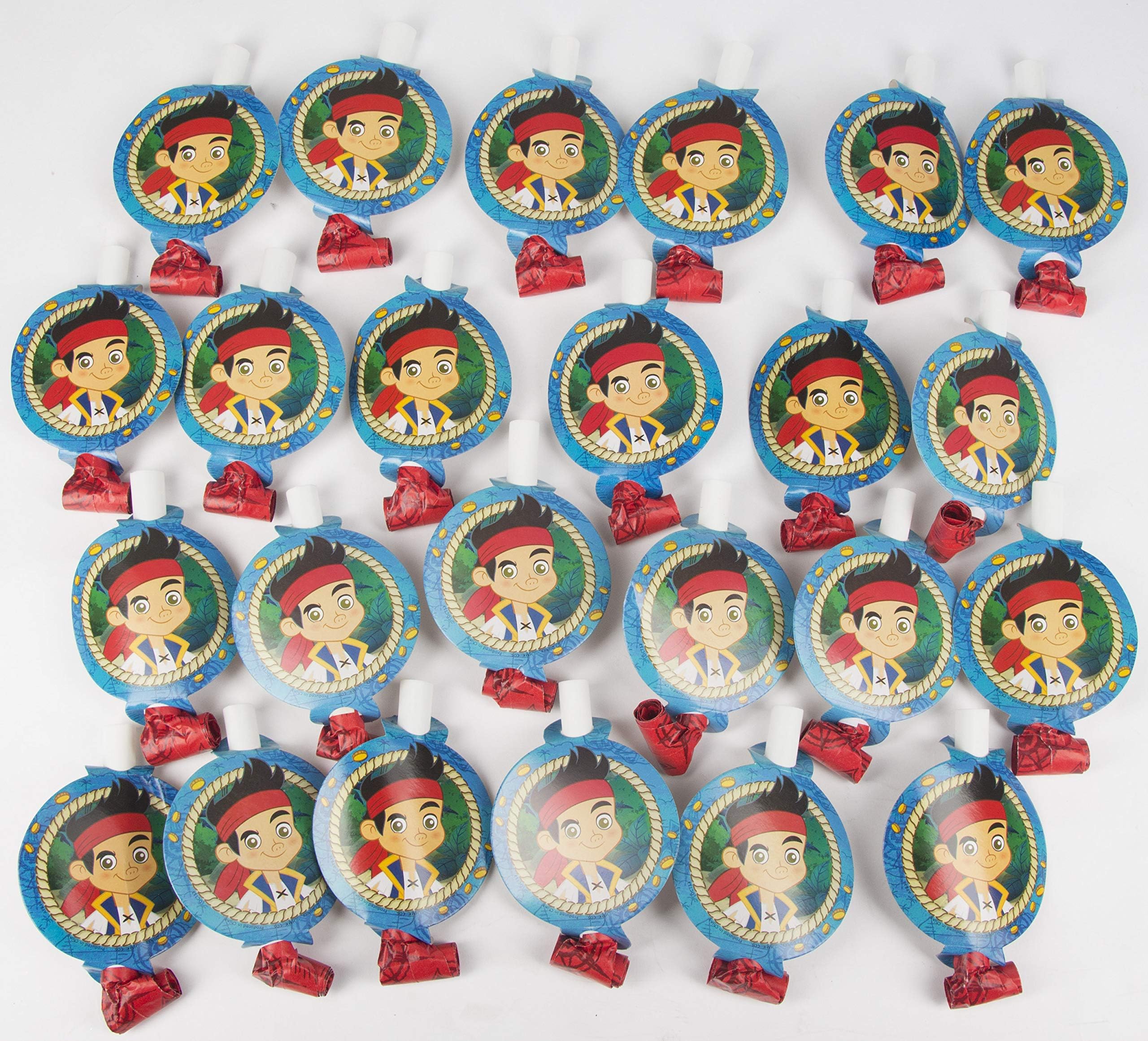 Ziggos PartyJake and The Never Land Pirates Blowouts Value Pack (24ct)