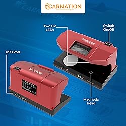 Carnation CRD12+ Counterfeit Bill Detector - 2-Way