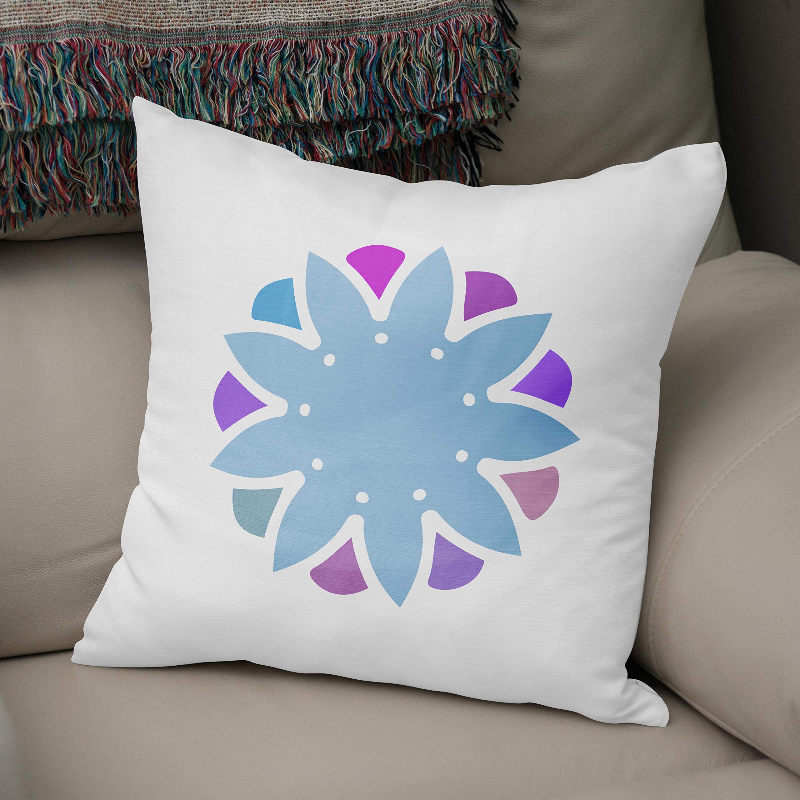Bonamaison, Decorative Cushion Cover - 50% Cotton 50% Polyester - 43x43cm - Designed and Manufactured in Turkey