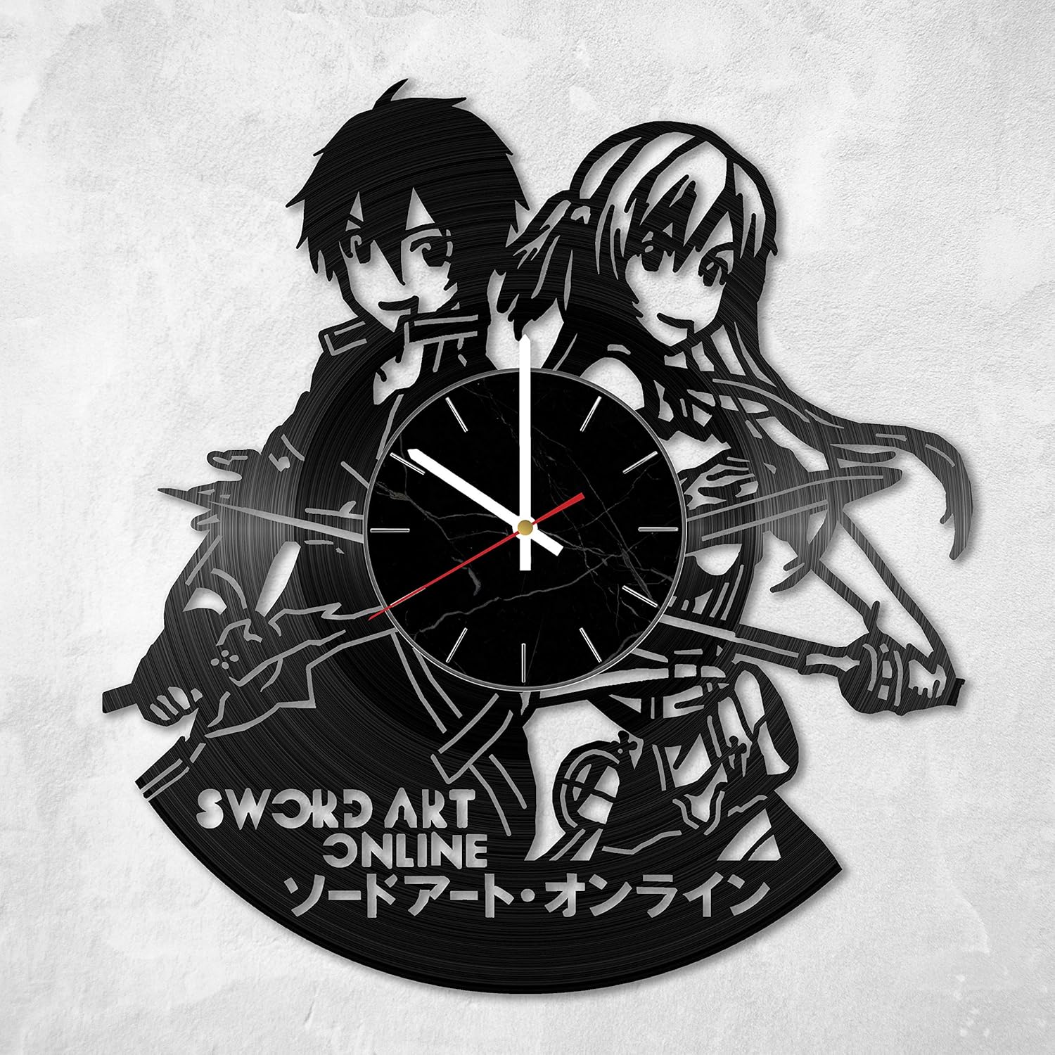 Amazoncom VitaLife Sword Art Online Anime Vinyl Record Wall Clock