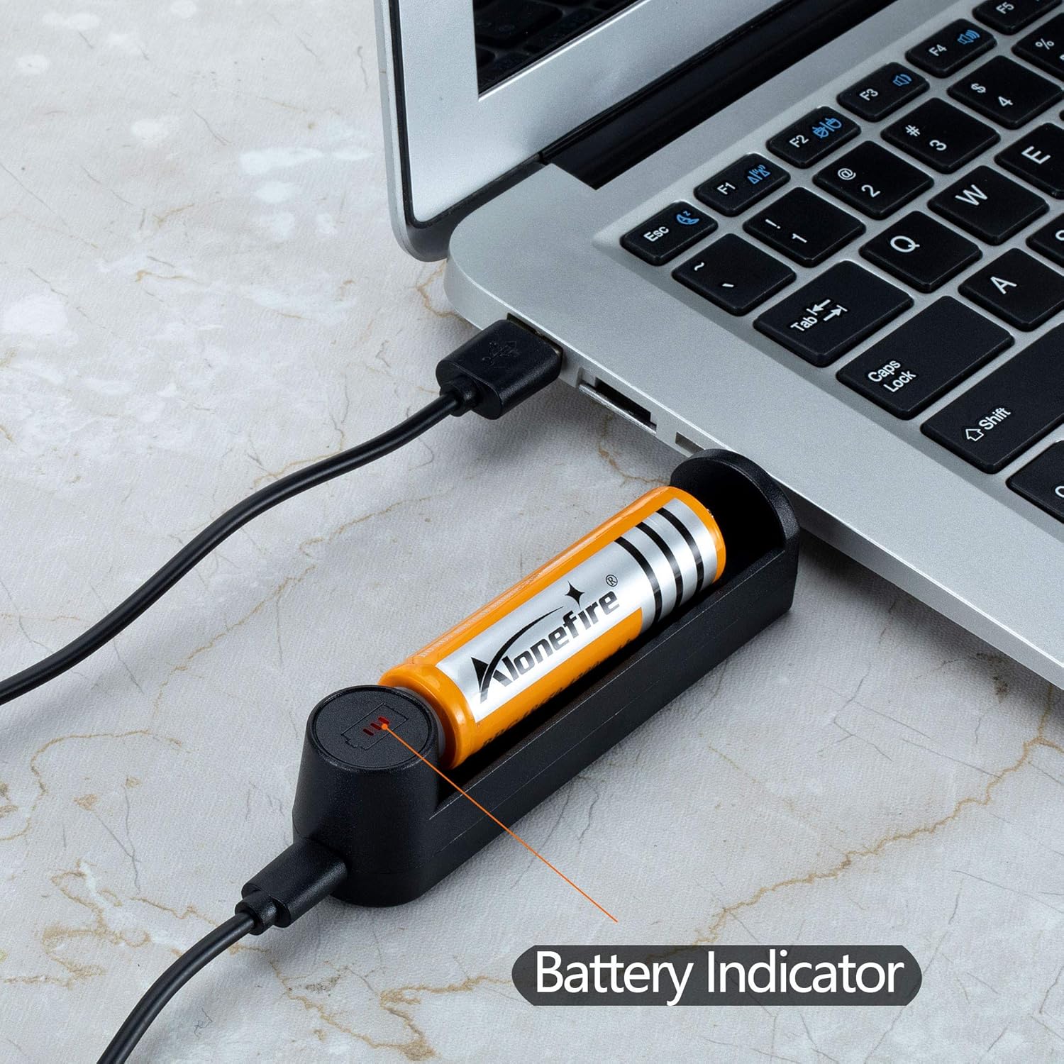 Alonefire SV003 10W 365nm UV Flashlight Portable Rechargeable Blacklight Flashlight Scorpion for Pet Urine Detector Resin Curing with Aluminum Case, Charger, 18650 Battery Included - - 