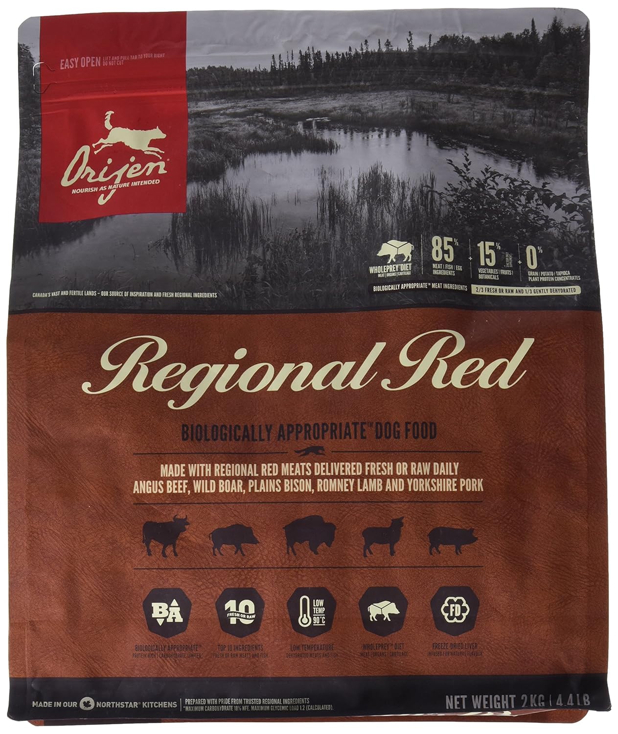 Orijen Regional Red Dog Food, 2 kg Amazon.co.uk Pet Supplies