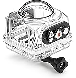 Kodak SP360 4K SP360 4K Waterproof housing Camcorder Case, Clear (ACC-Waterproof Housing-A-CL-US)
