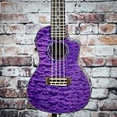 Lanikai, 4-String Ukulele, Purple Stain (QM-PUCET)