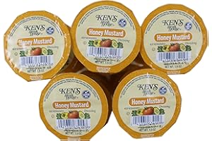 KENS STEAKHOUSE Steakhouse Honey Mustard Dressing 1.5 oz Dip Cups (Pack of 25)