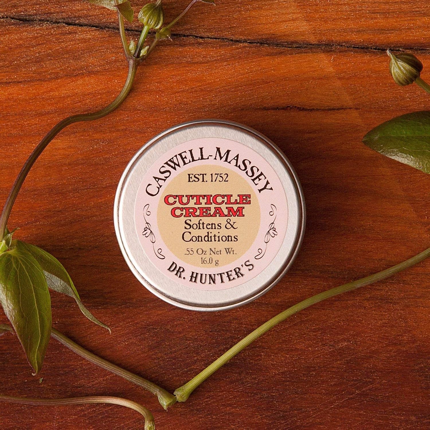 Caswell-Massey Dr. Hunter’s Cuticle Cream – Natural Balm Promotes Healthy Nails , Nail Growth - 0.55 Ounces: Beauty