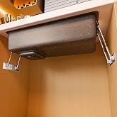 Haowoop Undermount Sink Supports Stainless Steel and Aluminum Sink Brackets Adjustable Repair and Installation Kit for Kitchen and Bathroom (Double Rod - 2pcs)
