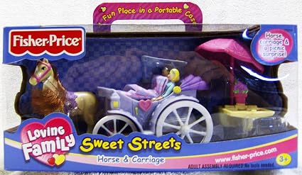fisher price horse carriage