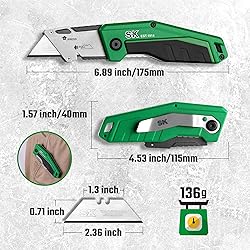 SK Folding Utility Knife with Additional Wire