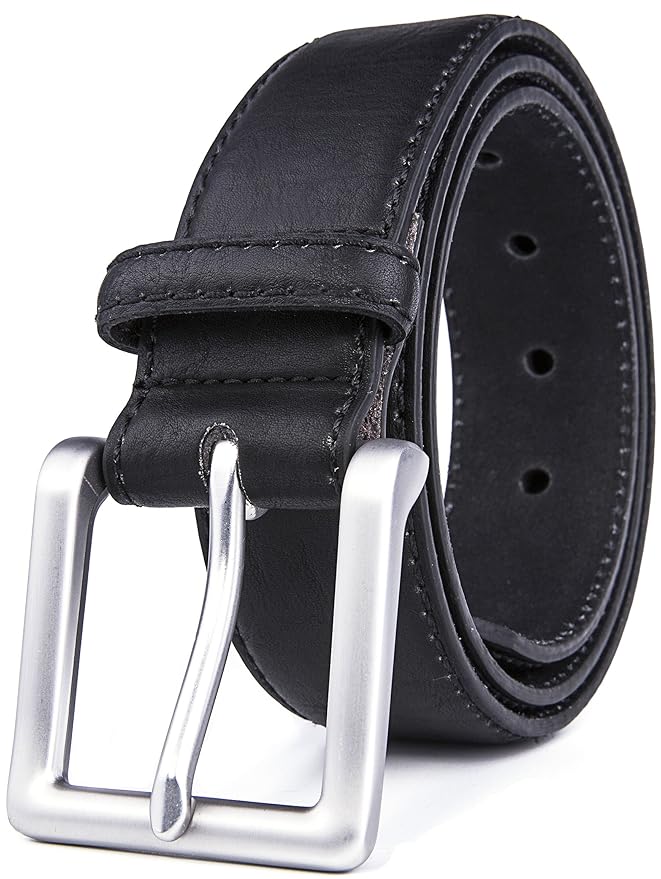 Buy Mens Belt Heavy Duty Leather Casual Dress Belts for Men with