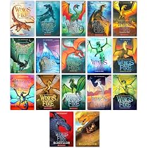Wings of Fire Series Complete 1 - 17 Books Set: (Books 1-15) +