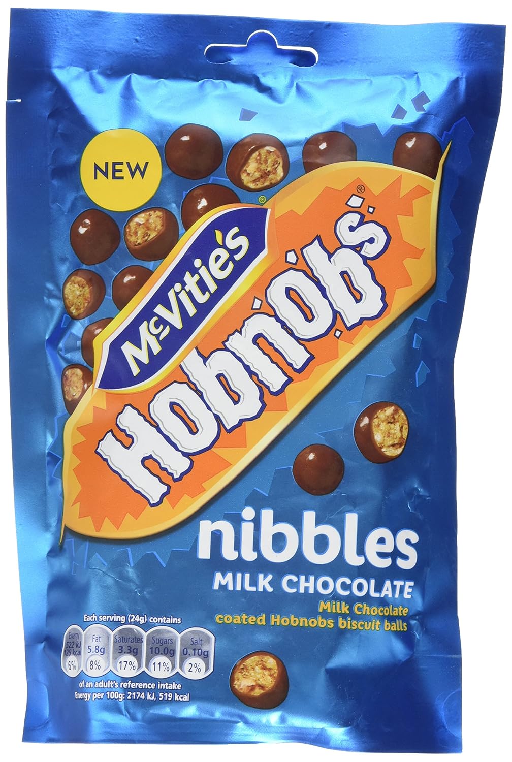 McVitie's Hobnobs Nibbles Milk Chocolate 120g Amazon.co.uk Grocery
