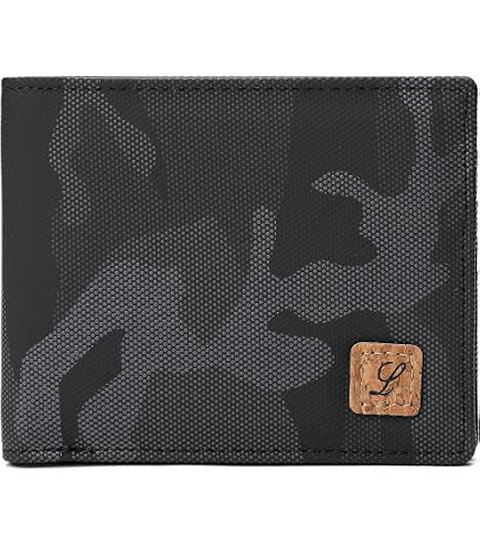 Buckle-Down Bifold Wallet - Top Ramen Noodle Wave Design, Vegan Leather, 4x3.5 Inches