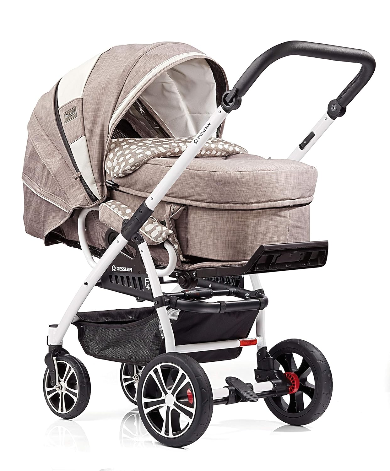 Gesslein 10420002671671 F4 Air+ Kunstledergriff inklusive Compact Tragetasche, mehrfarbig