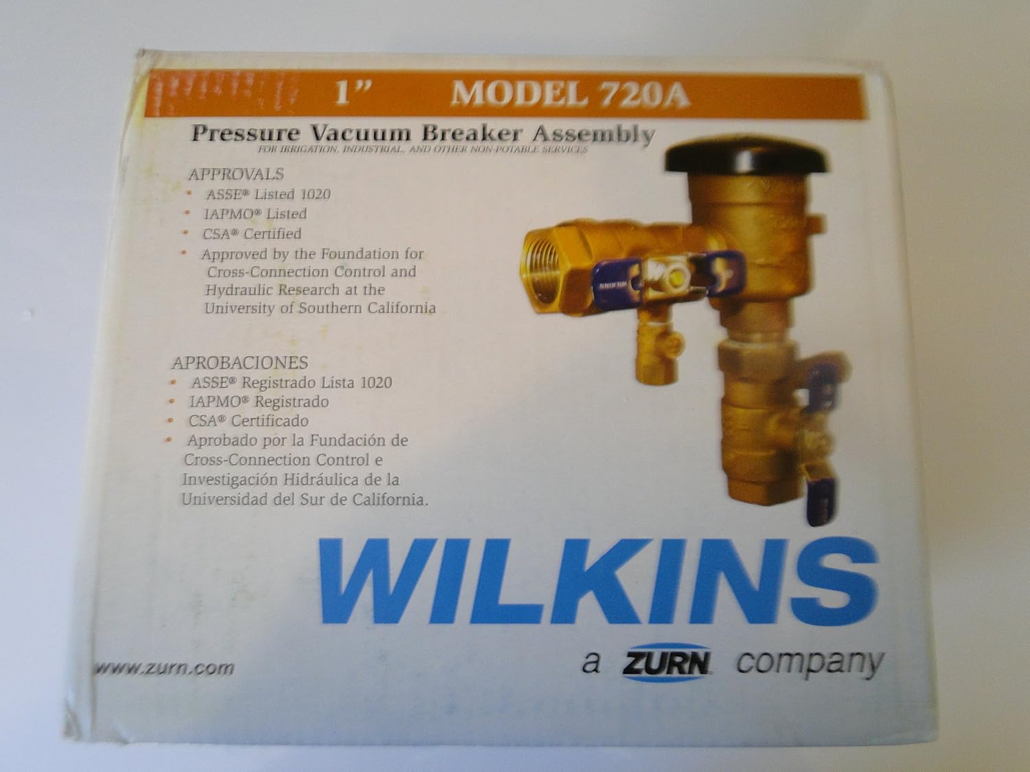 Best 720A Pressure Vacuum Breaker