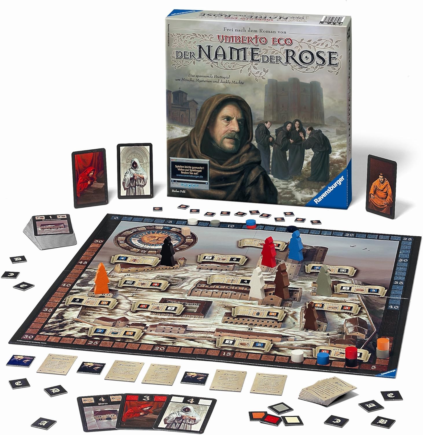 Ravensburger 26487 Der Name Der Rose Amazon De Spielzeug