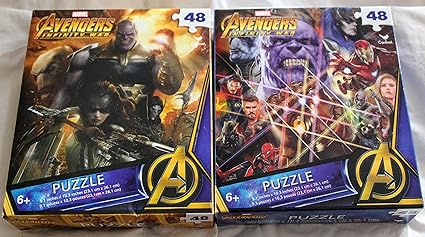 rompecabezas de avengers infinity war