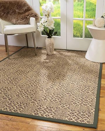 Naturalarearugs Oslo Sisal Teppich Bereich Modern 9 X 12 Grun