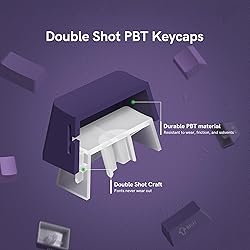 dagaladoo PBT keycap Sets,Side Printed keycaps 75
