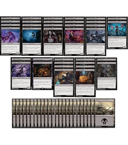mtg vampire blood token deck commander Amazon.com: MTG Decks & More Compatible with Magic The Gathering: Elite  Rakdos Vampire Blood Token Deck - Red Black - Very Powerful - Modern Legal  - Custom Built - MTG