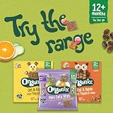 Organix Organic Flapjacks for Toddlers Oat & Banana Sugar-Free 4 x 20g Bites view 5