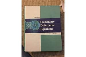 Elementary Differential Equations