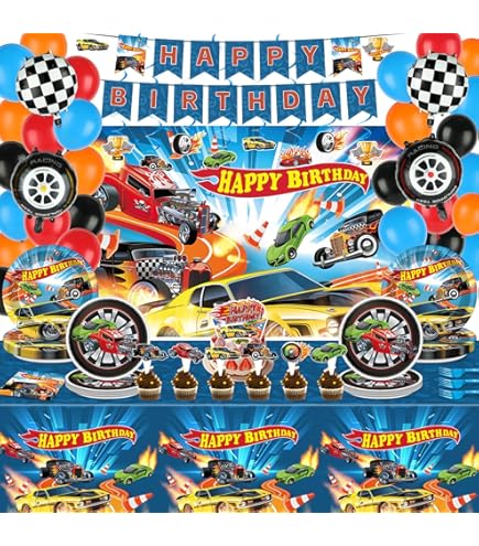 Buy Birthday Party Decorations Fire Truck Birthday Balloons Fireman Happy Birthday Banner Firefighter Cake Toppers Fire Truck Birthday Decorations Fireman Party Supplies Firefighter Balloon Decorations