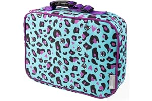 Bentology Lunch Box for Kids- Insulated, Waterproof, Durable Tote Bag Lunchbox fits Bento Boxes, Containers, Jars, Bottles- Keeps Food Hotter or Colder Longer- Back To School Reusable Sleeve For Girls