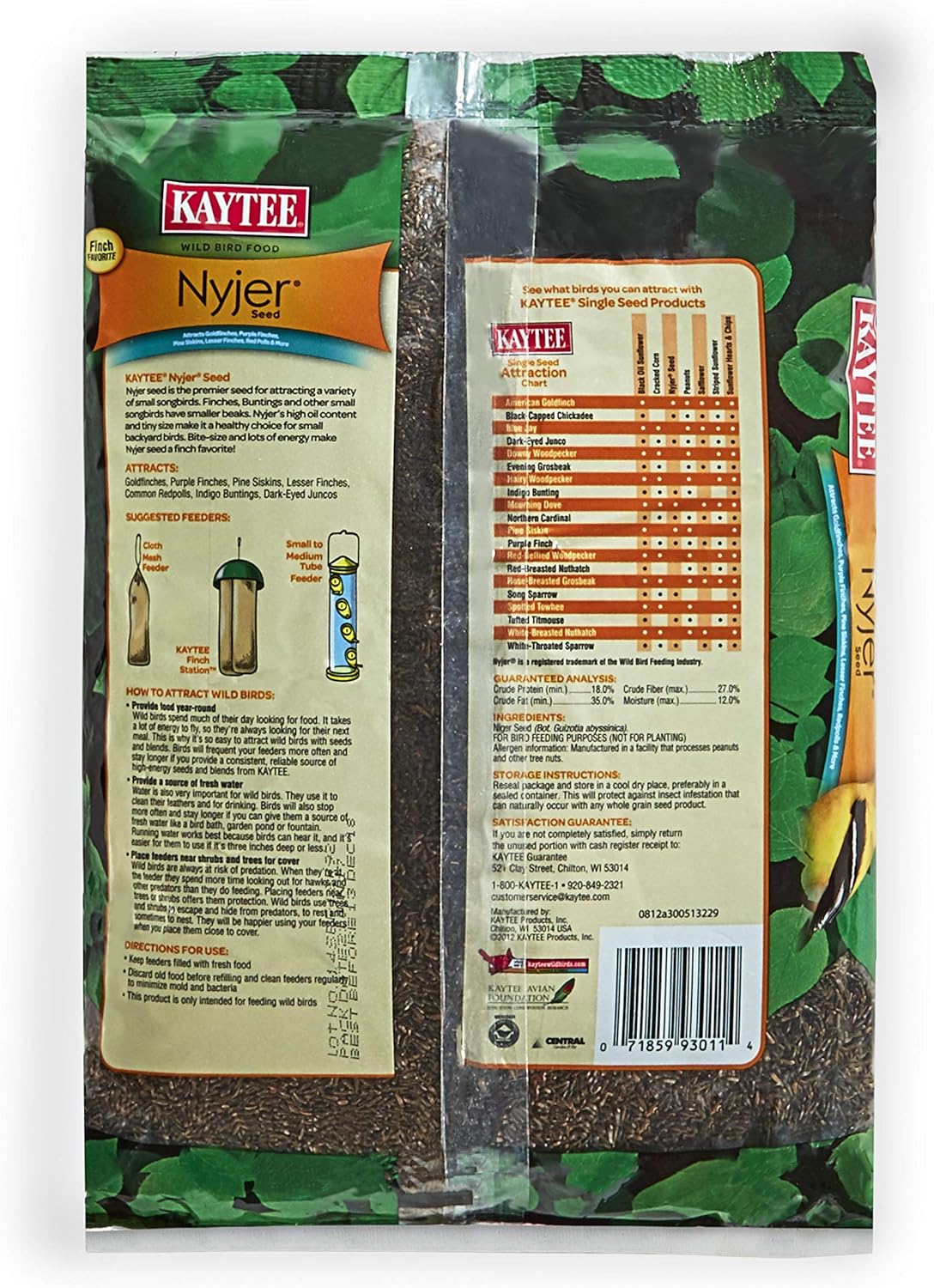 Kaytee Nyjer Thistle Seed, 3 lb: Pet Supplies