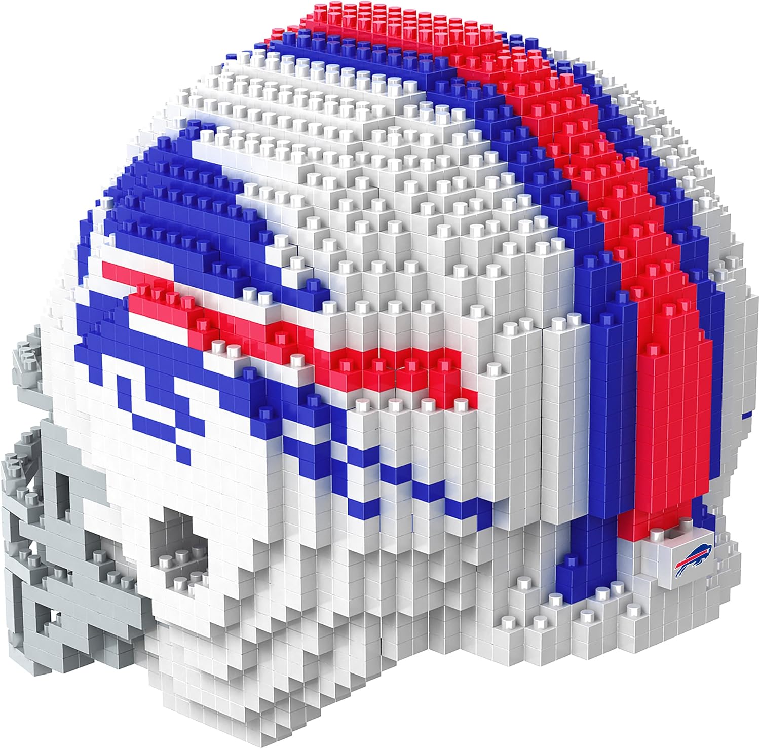 FOCO NFL 3D BRXLZ Construction Toy Blocks Set - Helmet - FOCO NFL Buffalo Bills : Clothing